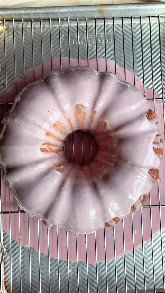 Blood Orange Spring Pound Cake