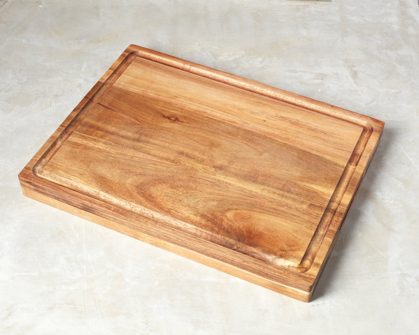 RECTANGULAR ACACIA WOOD CUTTING BOARD