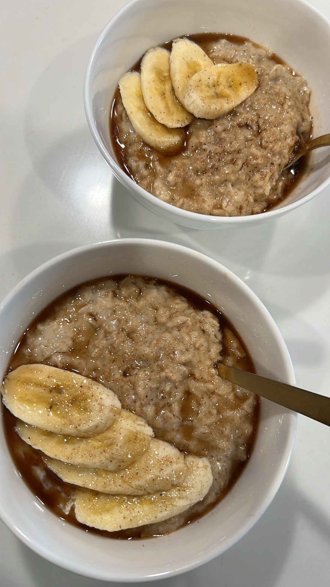 CREAMY OATMEAL w. BROWN SUGAR CINNILLA SYRUP