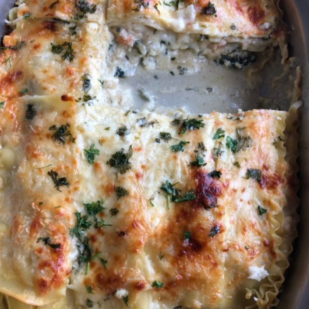 Succulent Seafood Lasagna