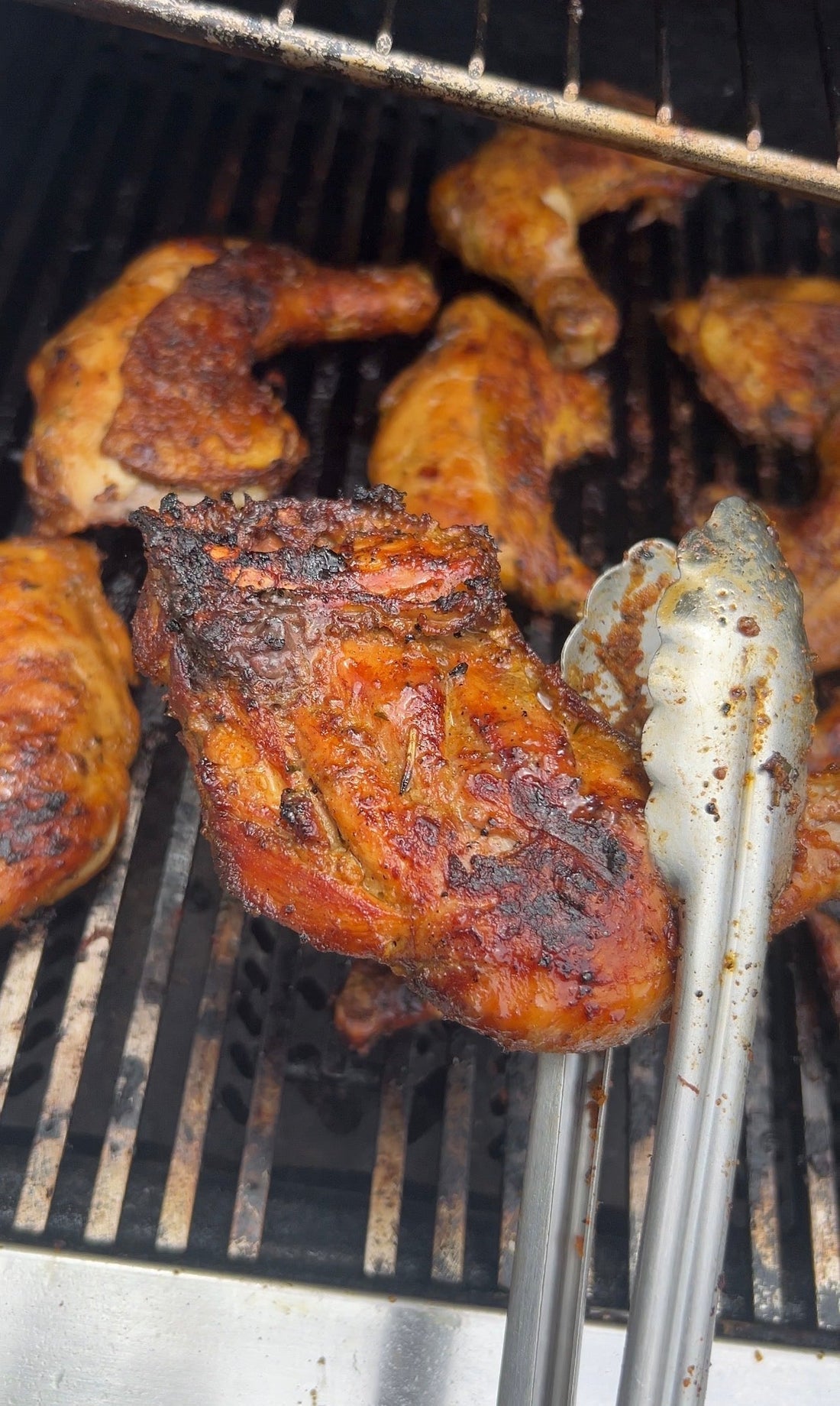 Grilled Chicken Leg Quarters with Dash of Dacy Chicken | Poultry Marinade